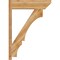 Ekena Millwork Balboa Slat Rough Sawn Outlooker, Western Red Cedar, 8"W x 30"D x 42"H OUT08X30X42BOA06RWR - alternate 4